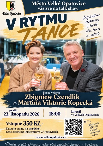 Plakát události V RYTMU TANCE - Z. Czendlik a M. V. Kopecká