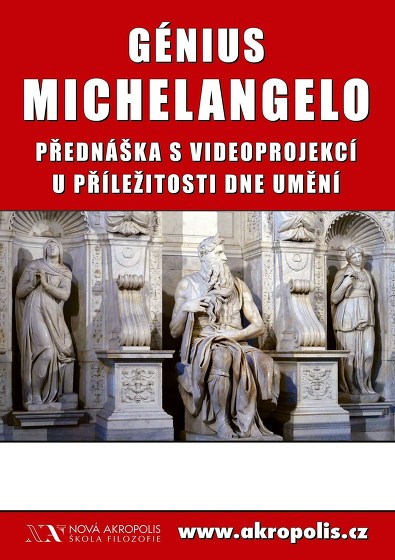 Plakát události Génius Michelangelo