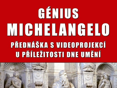 Plakát události Génius Michelangelo