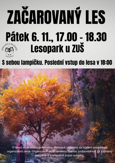 Plakát události Začarovaný les