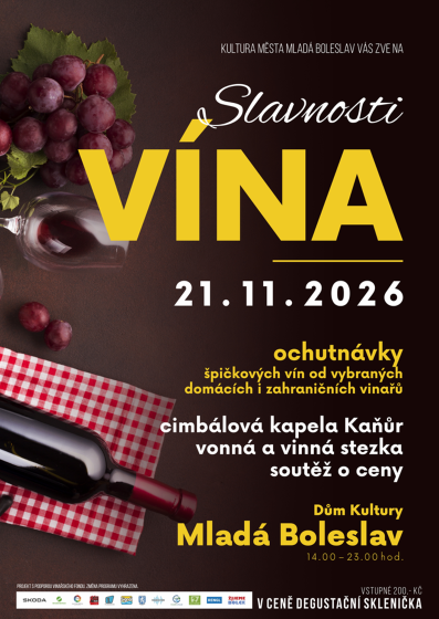 Plakát události Slavnosti vína
