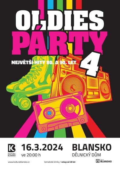 Plakát události OLDIES PÁRTY 4