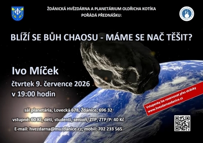 Plakát události Blíží se Bůh chaosu - Máme se nač těšit?