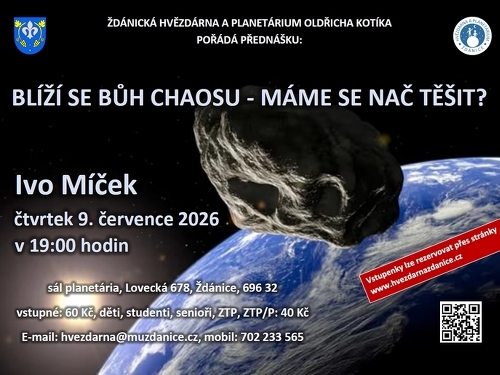 Plakát události Blíží se Bůh chaosu - Máme se nač těšit?