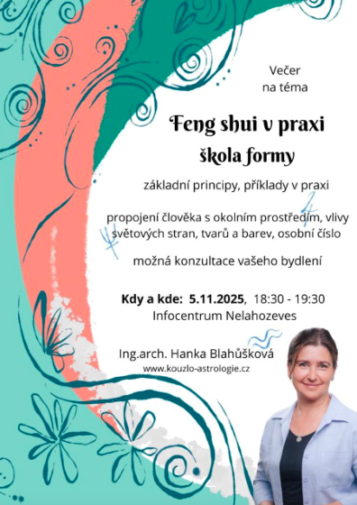 Plakát události Beseda FENG SHUI v praxi