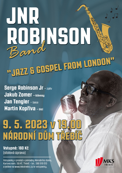 Plakát události JNR Robinson & 