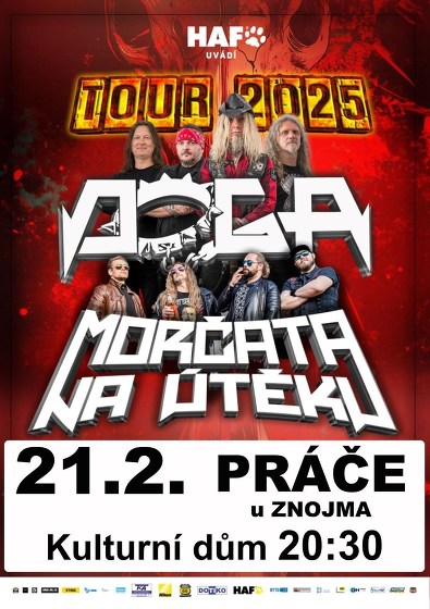 Plakát události Doga + Morčata na útěku
