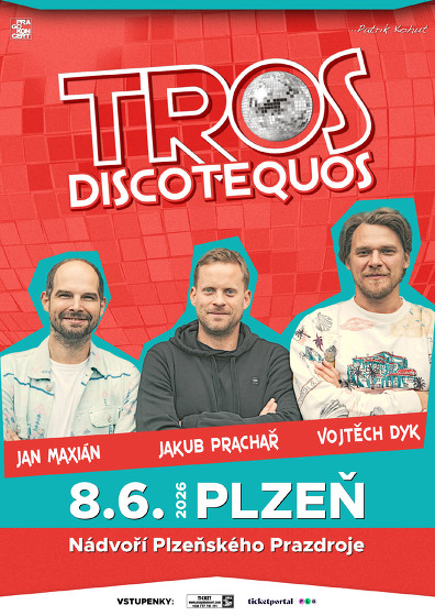 Plakát události koncert Tros Discotequos