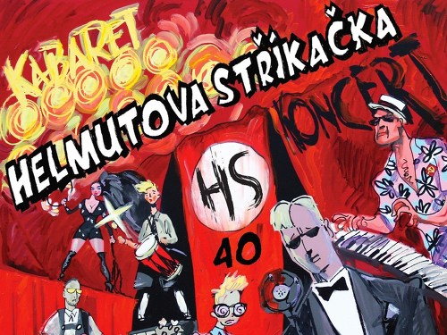 Plakát události Helmutova stříkačka + Gustavo rojo