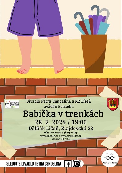 Plakát události Babička v trenkách