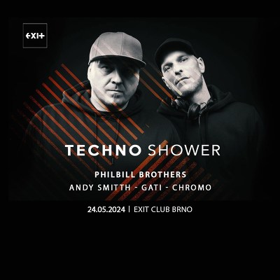 Plakát události Techno Shower