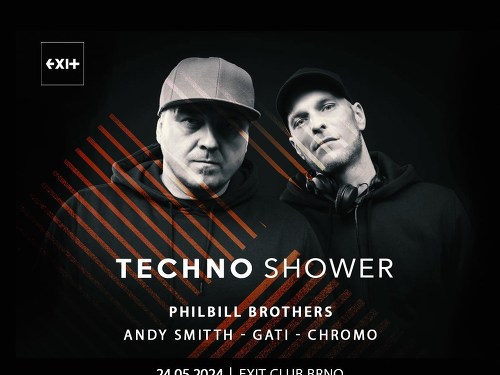 Plakát události Techno Shower