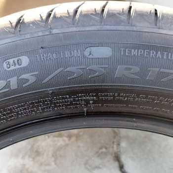 Použité letní pneu