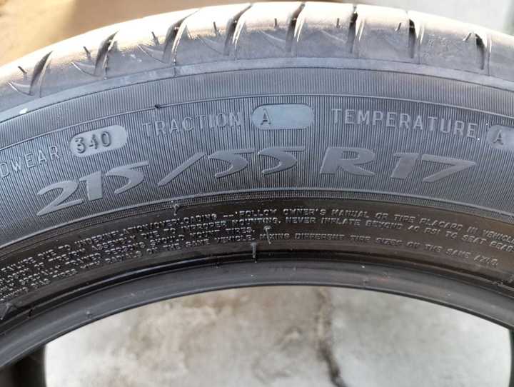 Použité letní pneu