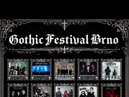 Plakát události Gothic Festival Brno ‘27