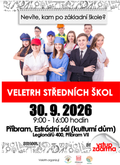 Plakát události Veletrh středních škol