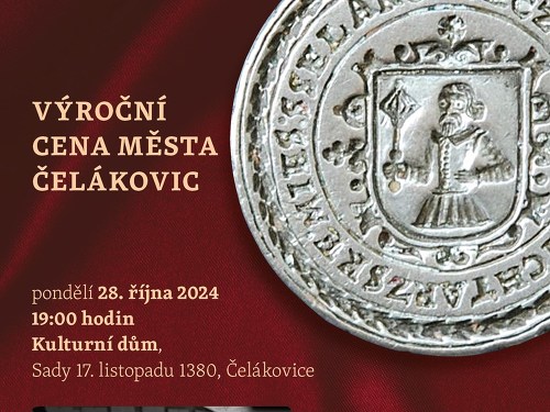 Plakát události Výroční cena města Čelákovic