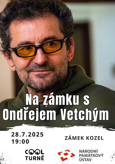 Plakát události Na zámku s Ondřejem Vetchým