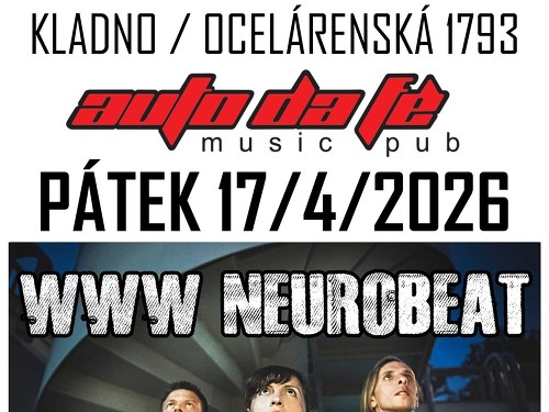 Plakát události WWW Neurobeat v Auto Da Fé