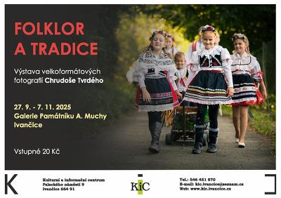 Plakát události Folklor a tradice - výstava v Ivančicích