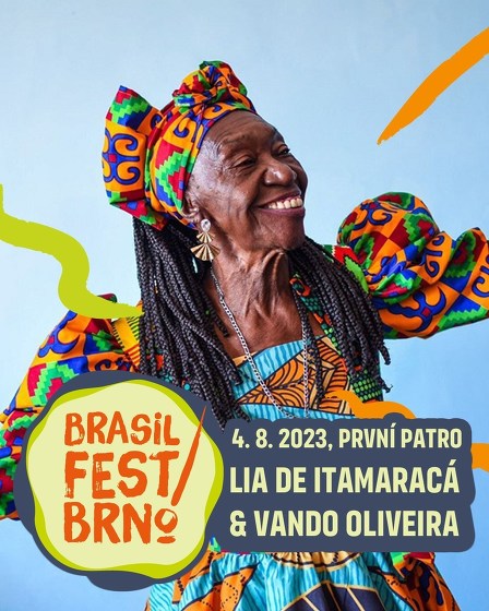 Plakát události Brasil Fest Brno - Lia de Itamaracá + Vando Oliveira