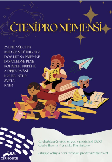 Plakát události Čtení pro nejmenší