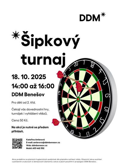 Plakát události Šipkový turnaj