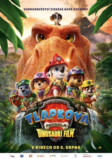 Plakát události Tlapková patrola: Dinosauří film