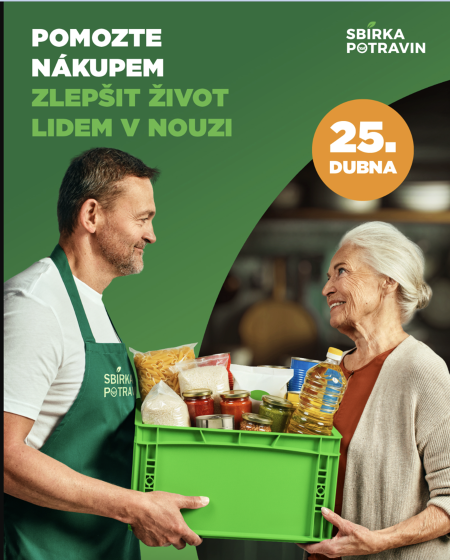 Plakát události Potravinová sbírka