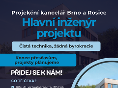 Quality Group s.r.o. nabízí práci na pozici Hlavní inženýr projektu v obci Rosice
