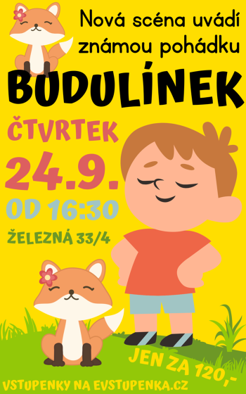 Plakát události Pohádka Budulínek