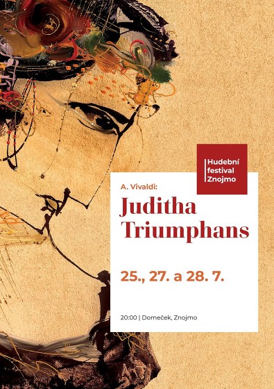 Plakát události A. VIVALDI: Juditha Triumphans - derniéra