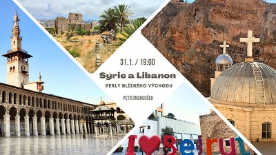 Plakát události Sýrie a Libanon - perly Blízkého východu
