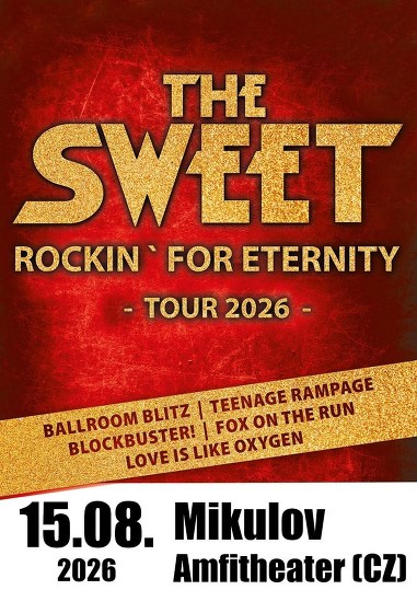 Plakát události The Sweet (UK)