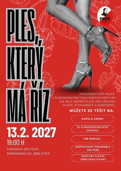 Plakát události Ples, který má říz!