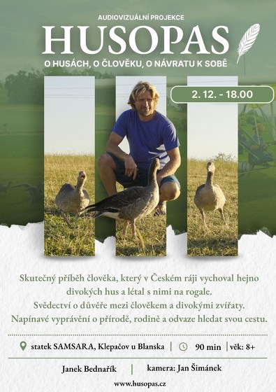 Plakát události Husopas