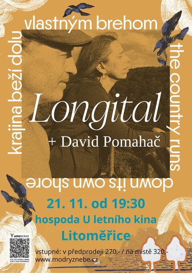 Plakát události Longital + David Pomahač