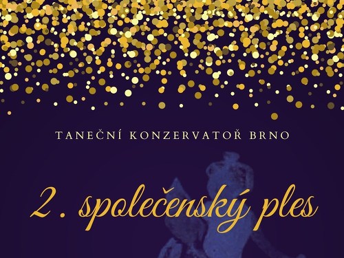 Plakát události 2. společenský ples TK Brno