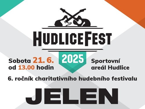Plakát události HudliceFest 2025