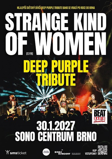 Plakát události Deep Purple Tribute – Strange Kind Of Women (IT /FR)