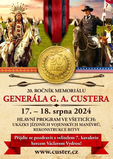 Plakát události Memoriál generála Custera