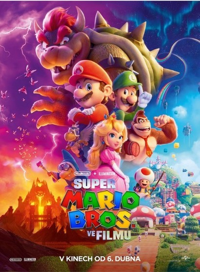 Plakát události Super Mario Bros. ve filmu