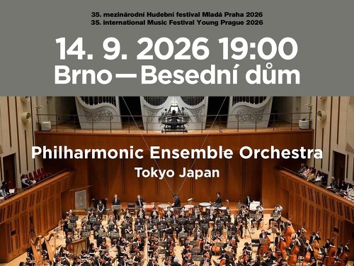 Plakát události 35. Mladá Praha - Philharmonic Orchestra Tokyo