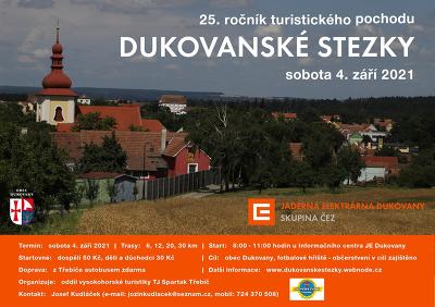 Plakát události Dukovanské stezky
