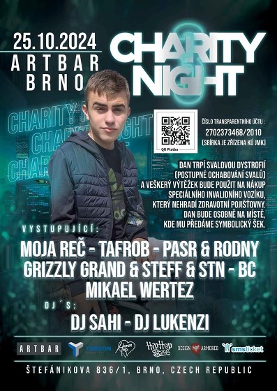 Plakát události Charity Night 3