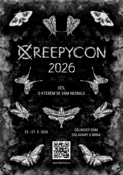 Plakát události CreepyCon 2026 - Noční můry