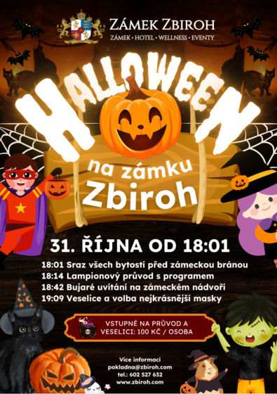 Plakát události ALLOWES na zámku Zbiroh