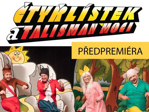 Plakát události Čtyřlístek a Talisman moci na Špilberku - předpremiéra!