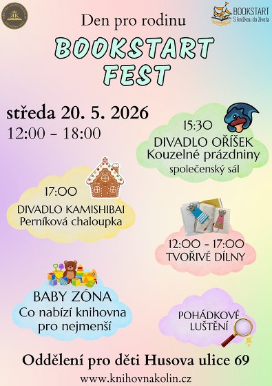 Plakát události Bookstart fest