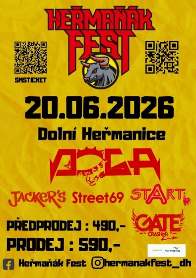Plakát události Heřmaňák Fest